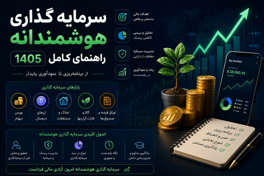 سرمایه گذاری هوشمندانه: راهنمای کامل 1405